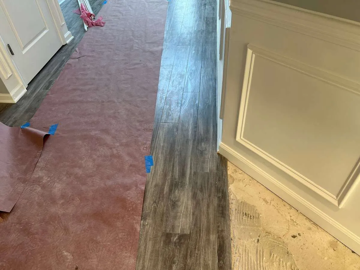 Completed marble shower restoration in La Grange